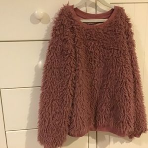 Furry Long Sleeve Shirt